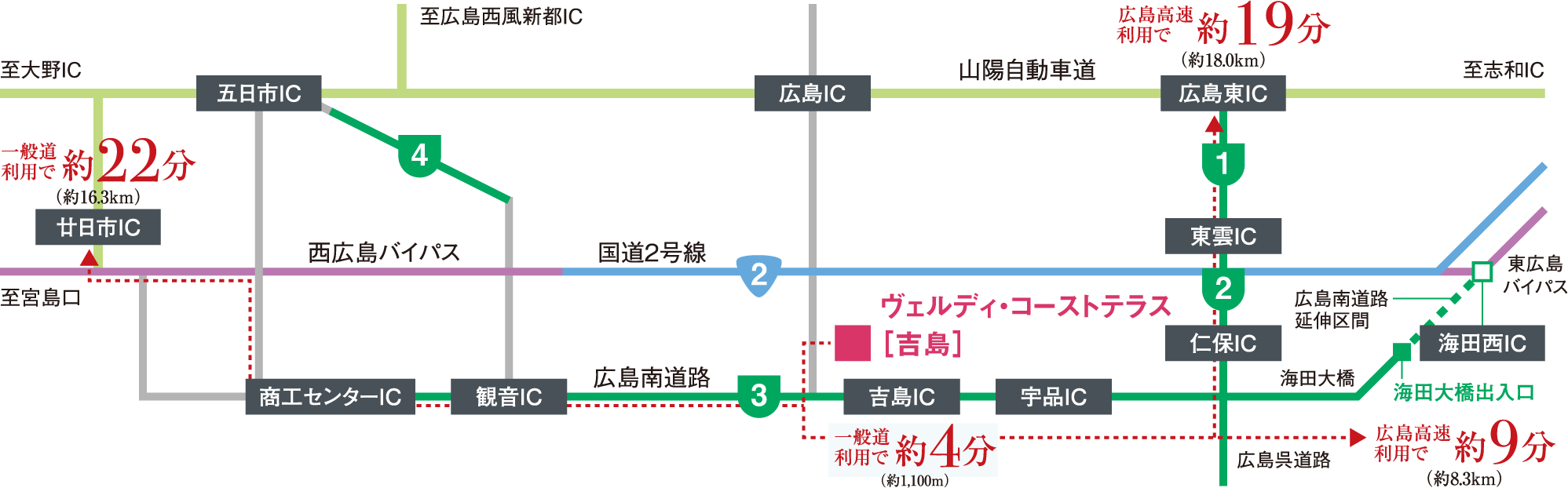 高速道路地図